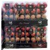 Set de adorno de navidad bolas colgante mediana x8 bordo Set de adorno de navidad bolas colgante mediana x8 bordo