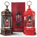 Farol navideño vintage con nieve luz LED y sonido Papa Noel 2 colores 12,7x12,7x29cm (luz calida, a pila, USB) Farol navideño vintage con nieve luz LED y sonido Papa Noel 2 colores 12,7x12,7x29cm (luz calida, a pila, USB)