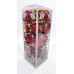 Set de adornos de navidad bolas y tambor x20 (varios colores)