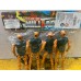 Set Militar Pack Soldados Articulados X4 Con Armas Juguete