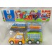 Set de vehiculos de transporte x4