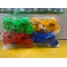 Set Motos Vehiculo X4 Rueda Libre Plásticas Pequeñas Juguete Color Multicolor Personaje Moto
