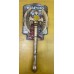Hacha medieval color bronce