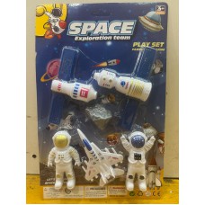 Juguete astronauta Set Con Cohete Satelites