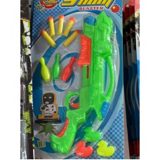 SHOOT BLASTER VERDE PISTOLA LANZA DARDOS CON OBJETIVOS