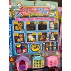 Gatitos De Juguete Con Accesorios Juego Tienda De Mascotas