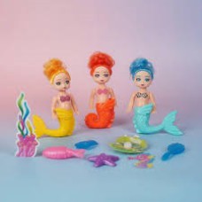 Muñecas Set de sirenitas x3